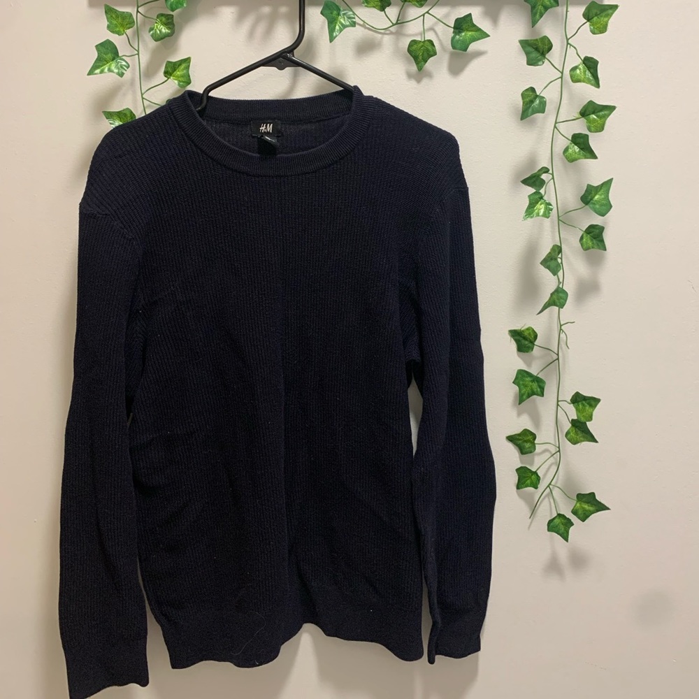 navy blue long sleeve